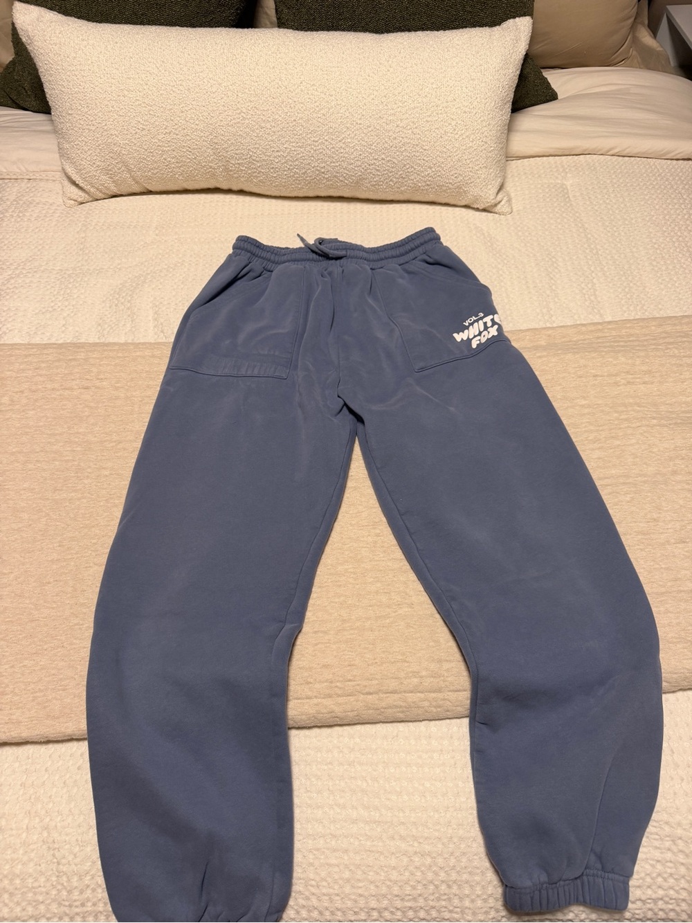 White Fox sweatpants